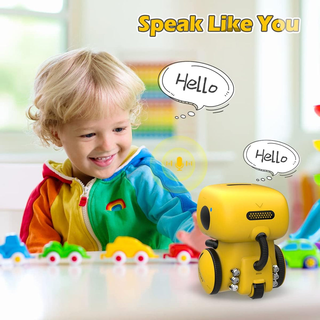 Buy now KaeKid Robots for Kids, Interactive Smart Robotic with Touch Sensor, Voice Control, Speech Recognition, Singing, Dancing, Repeating and Recording, Robot Toy for 3 4 5 6 7 8 Year Old Boys Girls at indiglob india