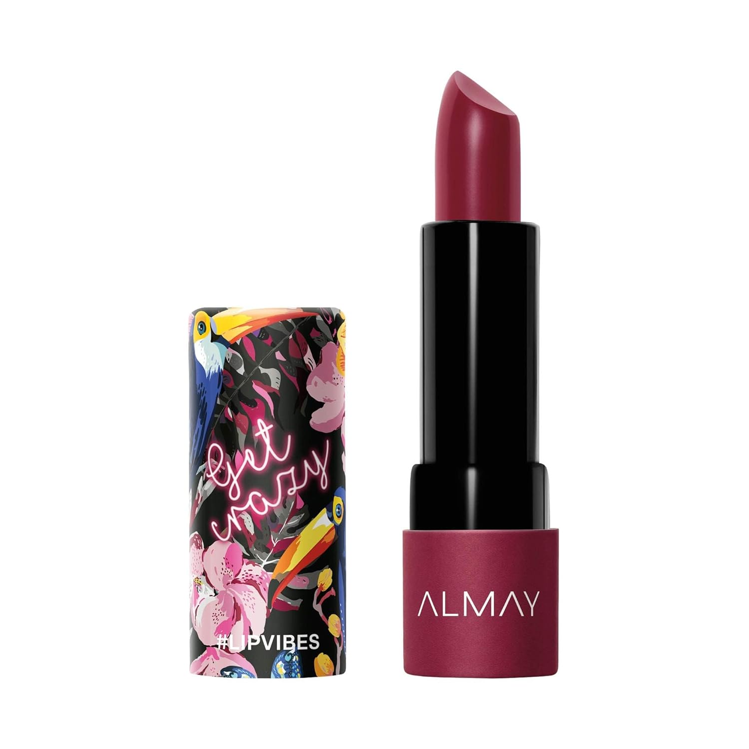 Buy now Almay Lip Vibes Lipstick with Vitamin E Oil & Shea Butter, Matte Finish, Hypoallergenic, Treat Yourself, 0.14 Oz 0.14 Ounce (Pack of 1) 009 Get Crazy at indiglob india