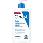 CeraVe Daily Moisturizing Lotion, Face and Body Lotion, Skin care, 19oz | Hyaluronic Acid, Lotion For Dry Skin, Skin Barrier Repair, Ceramide Moisturizer, For Men and Women, Fragrance Free, Oil-Free