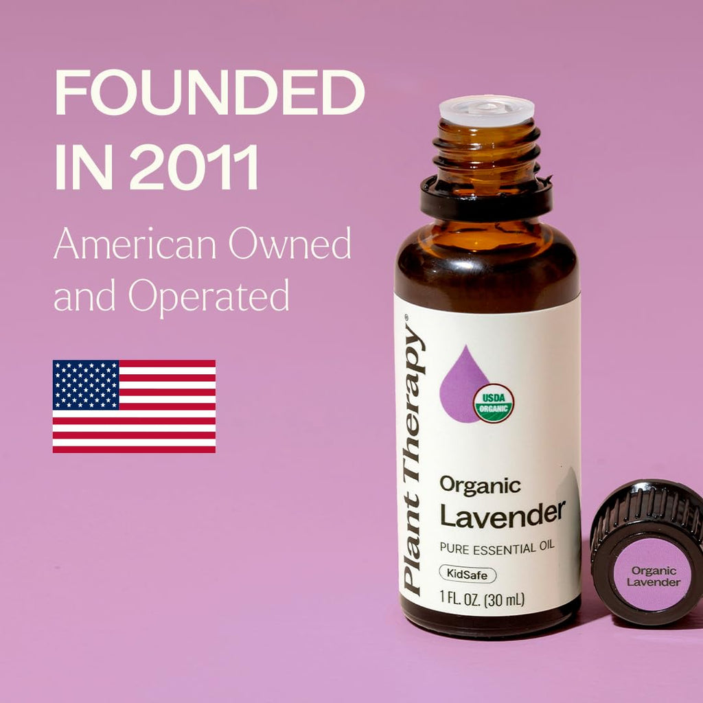 Buy now Plant Therapy Organic Lavender Essential Oil 100% Pure, USDA Certified Organic, Undiluted, Natural Aromatherapy for Diffusion & Topical Use, For Skin, Hair, Relaxation, Premium Therapeutic Grade 30 mL at indiglob india