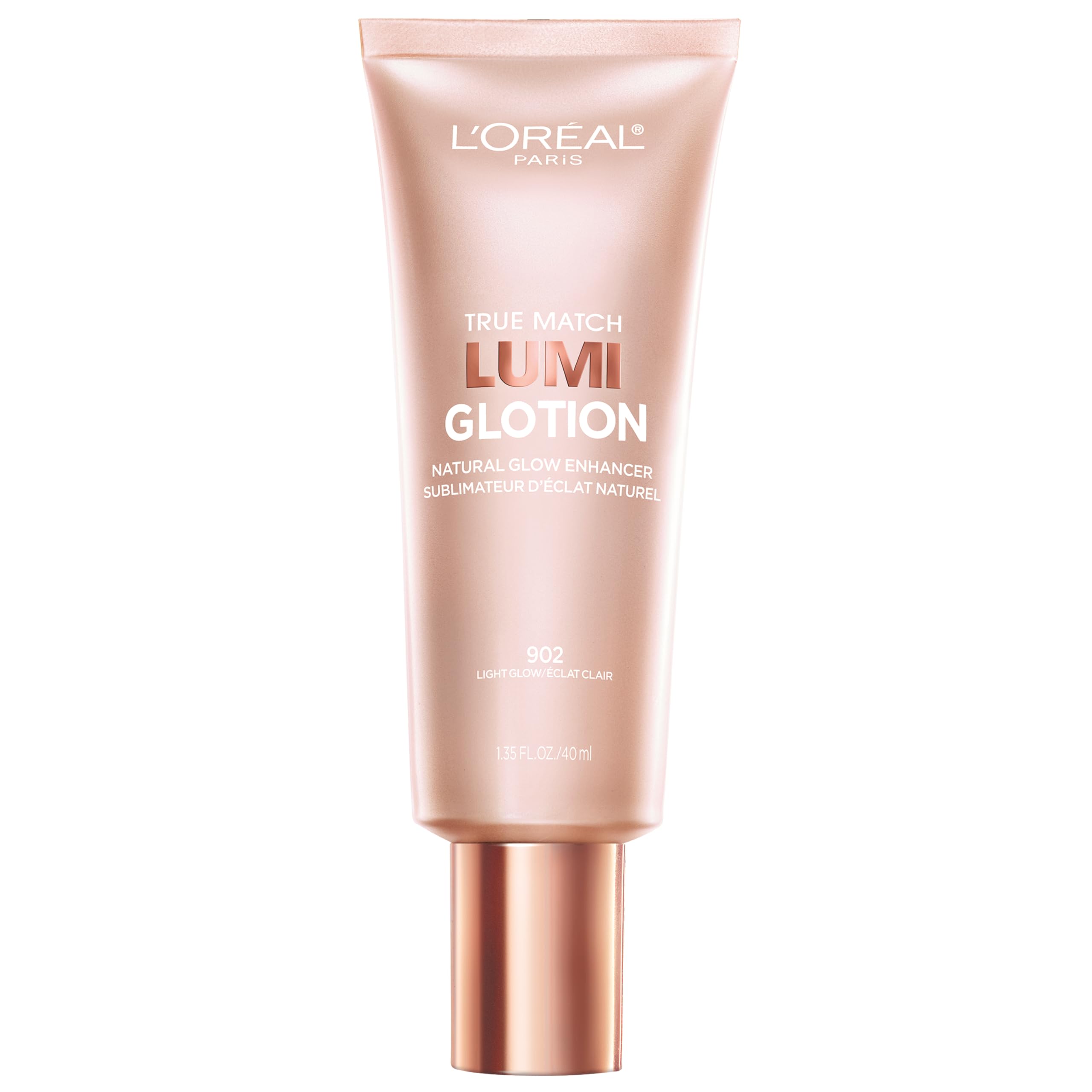 Buy now L'Oreal Paris Makeup True Match Lumi Glotion, Natural Glow Enhancer, Illuminator Highlighter, Bronzing Drops For a Sun-Kissed Glow, 902 Light 1.35 Fl Oz (Pack of 1) 902 Light at indiglob india