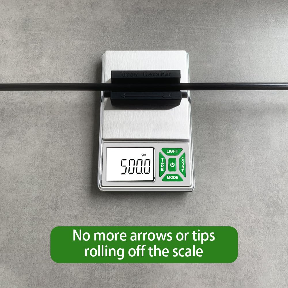 Arrow Scale Digital Grain, Archery Scale, 6 Weighing Units