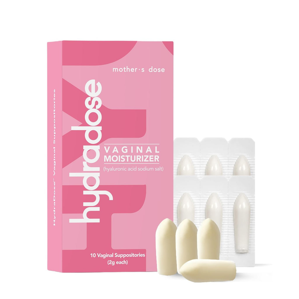 Mother's Dose HydraDose Hyaluronic Acid Vaginal Moisturizer Suppository