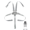 High Chair Straps Replacement Compatible with Ingenuity Graco High Chair, 5 Point Harness HighChair Straps Fit for Ingenuity, Adjustable Safety Belt High Chair Accessories for Most High Chairs