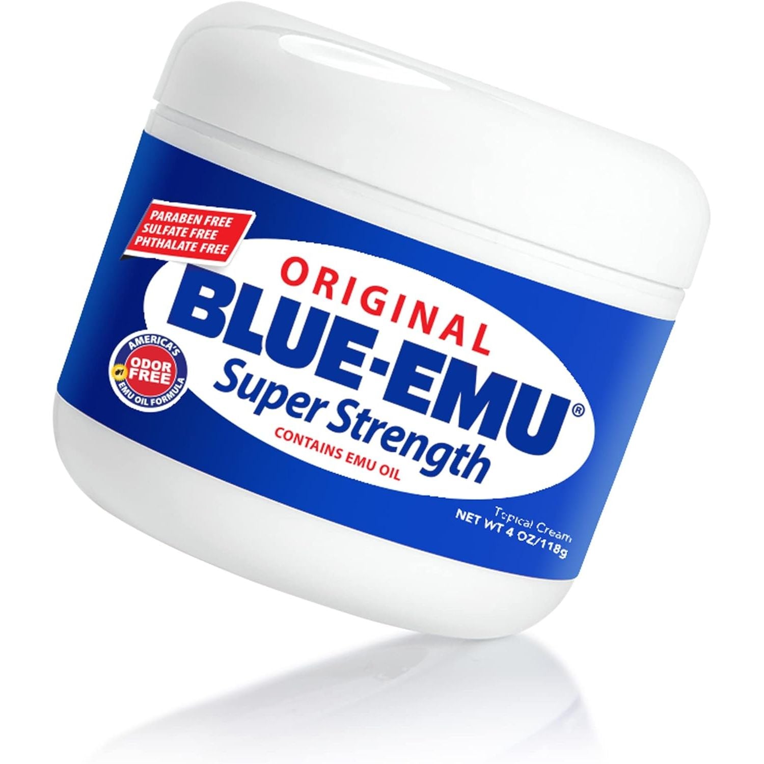 Buy now Blue-Emu Original Super Strength Cream, Soothing Muscle & Joint Support, 4 Oz 4 Ounce (Pack of 1) at indiglob india