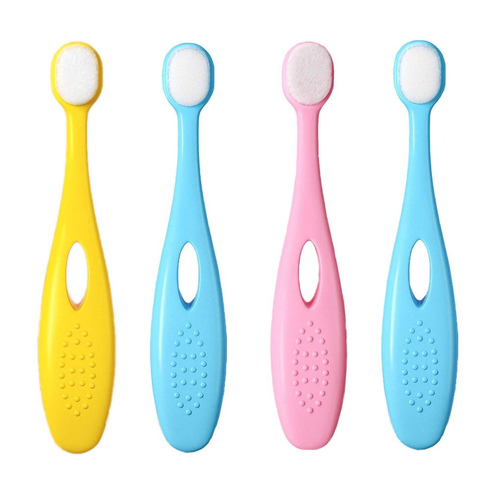 Buy now EasyHonor Extra Toothbrush for Sensitive Gums, Micro Fur Manual Toothbrush with 20000 Soft Floss Bristle for Pregnant Women, Elderly, Braces and Gum Recessions, Protect Fragile Gums (6 Pack) at indiglob india