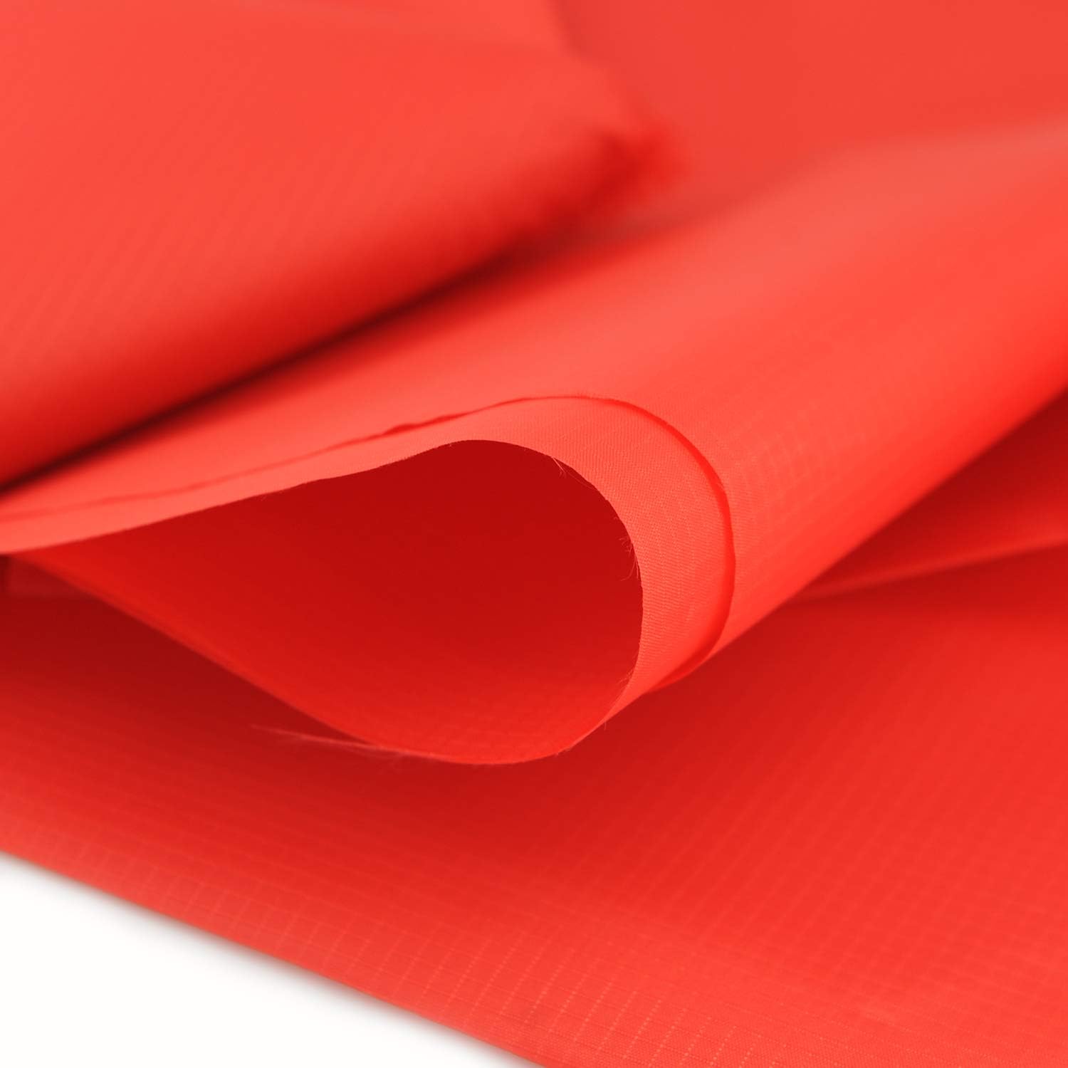 Buy now Rose Flavor Nylon Ribstop Waterproof Fabric 1.7OZ 70D 58“ by 1 Yard(Black) 1yd Red at indiglob india