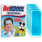Buy now BEKOOOL Soft Gel Sheets for Kids for Cooling Relief from Fever discomfort | 4 Count at indiglob india