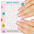 xo, Fetti 524pc Kids Unicorn Nail Stickers | Birthday Girl Party Favors, DIY Home Activity, Gift, Cute Nail Transfer, Rainbow, Butterfly, Easter Basket