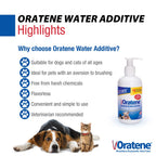 Pet King Brands ZYMOX Oratene Enzymatic Brushless Oral Care Water Additive, 8oz