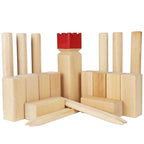 Juegoal Kubb Game Set Backyard Game Set Outdoor Tossing Game Set with Carrying Bag