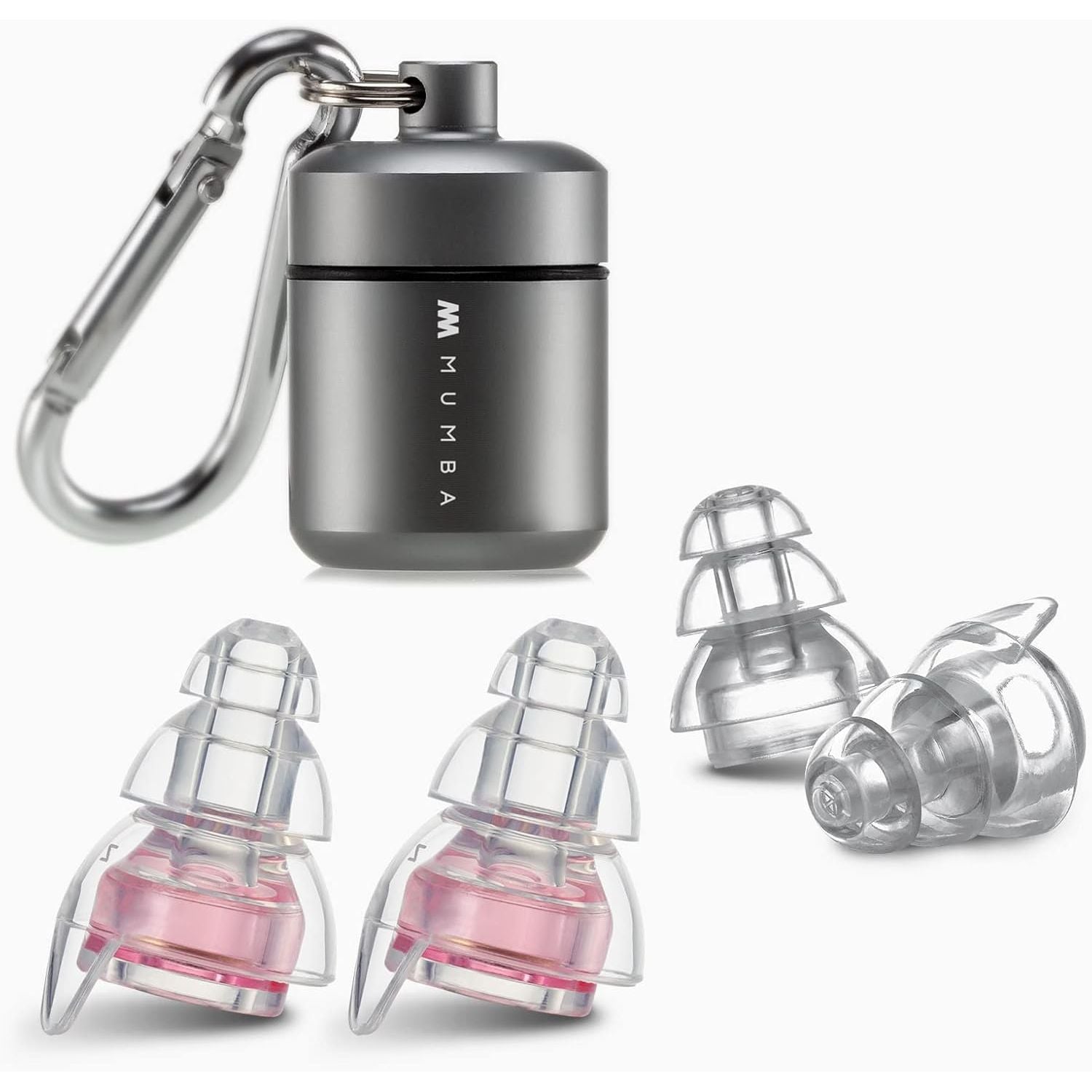 Buy now High Fidelity Concert Earplugs, Reusable Musicians Ear Plugs, 24dB Advanced Filter Technology Ear Protection Frostpink at indiglob india