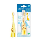 Buy now Dr. Brown's Infant-to-Toddler Toothbrush, Giraffe & Strawberry Toothpaste Set at indiglob india