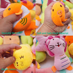 27 Pack Puppy Squeaky Toy Cute Bulk Plush for Small Dogs