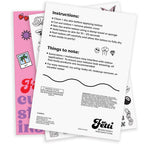 xo, Fetti 100 Realistic Bachelorette Temporary Tattoos | Bride Party Gift