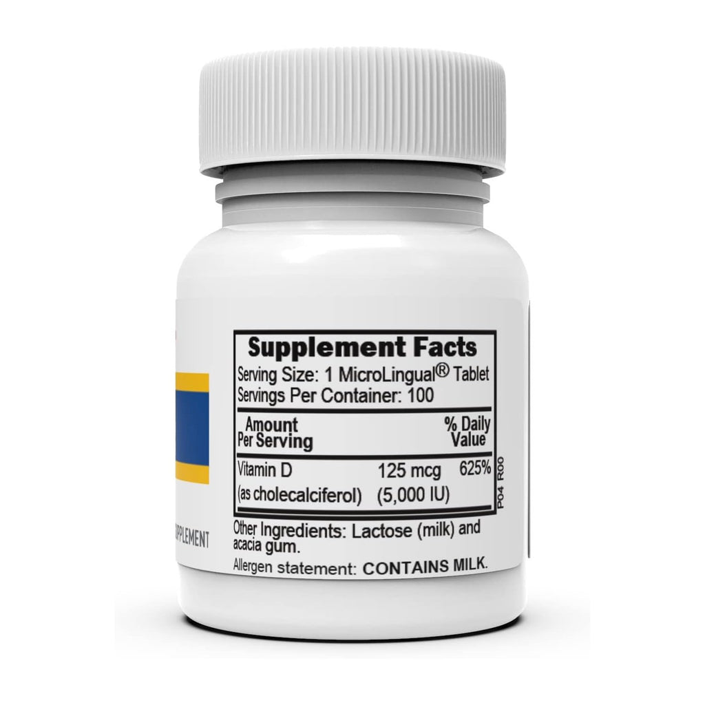 Superior Source Vitamin D3 5,000 IU, 100 Sublingual Tablets