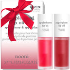 Buy now NOONI Korean Lip Oil - Appleberry | Long-Lasting, Moisturizing, Plumping, Revitalizing for Dry Lips, Waterproof, No Peel Off, Hydrating, Nourishing Crystal Clear, Stocking Stuffers, 0.12 FL Oz at indiglob india