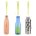 ALINK 16 inch Long Bottle Brush Cleaner for Washing Wine/Beer/Sport Well/Thermos/Glass, Hummingbird Feeder and Long Narrow Neck Sport Bottles
