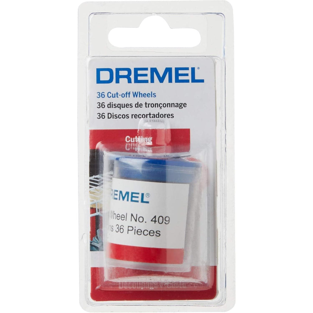 Buy now Dremel 409 Cut-Off Wheel, 15/16" (23.8 mm) Diameter, .025” (0.6mm) disc Thickness, Cutting Rotary Tool Accessory (36 Pieces) at indiglob india