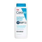 CeraVe Hydrating Anti Dandruff Shampoo, Itchy Scalp Treatment, 12oz | Helps Eliminate Flakes with 1% Pyrithione Zinc, Hyaluronic Acid, Niacinamide and Ceramides In A Sulfate Free Formula