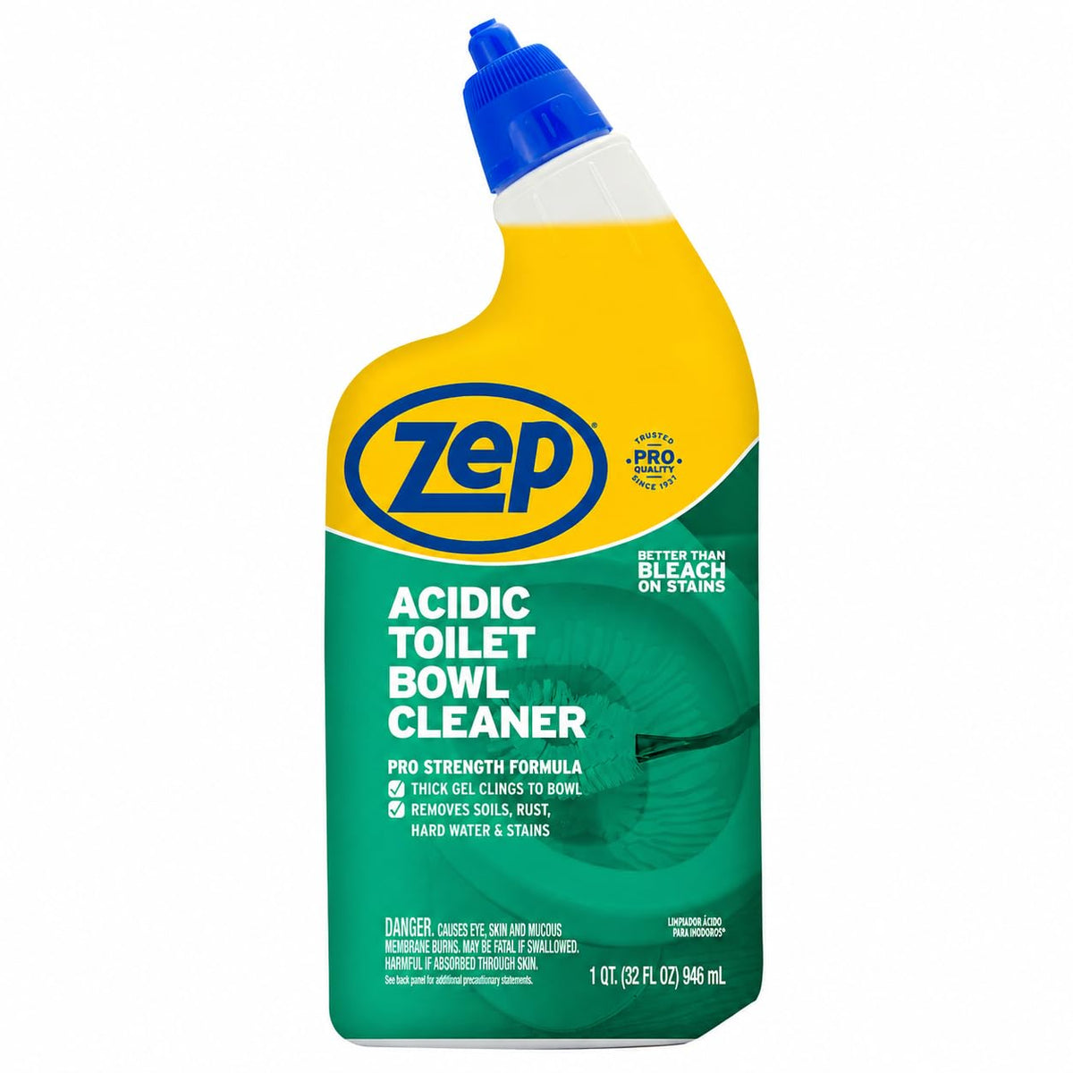 Zep Acidic Toilet Bowl Cleaner 32 oz (1ct) & All-Purpose Cleaner (1ct