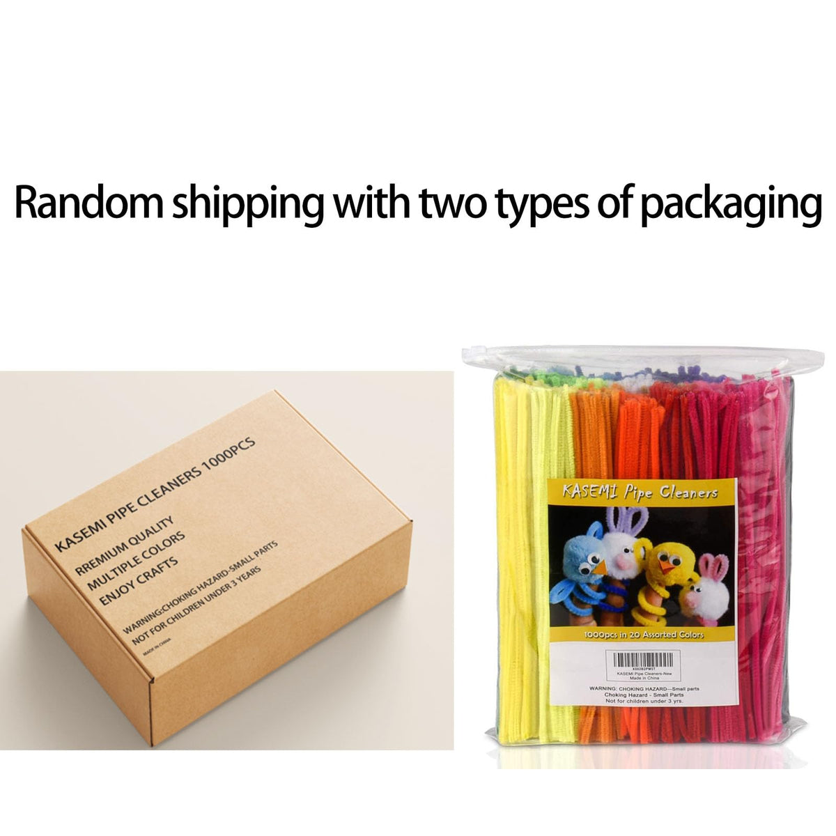 Pipe Cleaners,1000 pcs and 20 Assorted Colors 12 inch Chenille Stems for DIY Art Creative Crafts Decorations