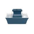 Buy now PetSafe Drinkwell Pagoda Fountain - Hygienic Ceramic Continuous Flowing Fountain - Elevated Upper Bowl & Double Free-Falling Stream Design - Minimalist Pet Hydration Station - 70 oz Capacity at indiglob india
