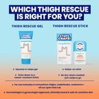 Megababe Thigh Rescue Gel, Stops Chafe, Sweat-Resistant, 2.5 fl oz
