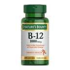 Buy now Vitamin B12 by Nature's Bounty, Vitamin Supplement, Supports Energy Metabolism and Nervous System Health, 1000mcg, 100 Tablets at indiglob india