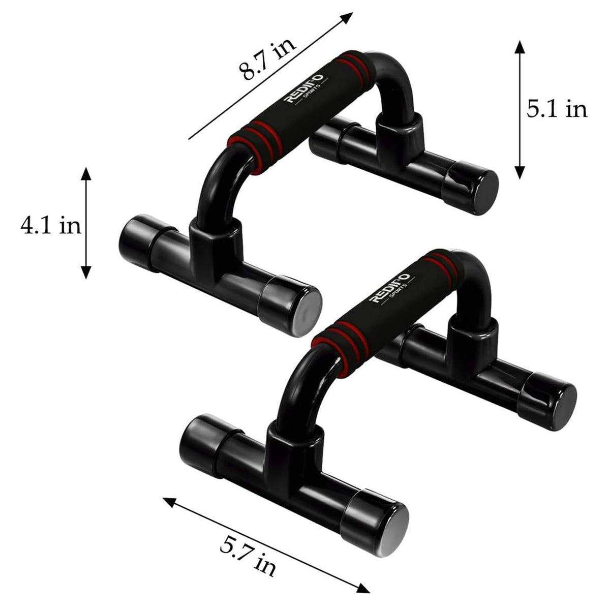 Push Up Bars Strength Training - Workout Stands With Ergonomic Push-up Bracket Board with Anti-Slip Sturdy Structure Portable for Home Fitness Training, Push Up Stands Handle for Floor Workouts