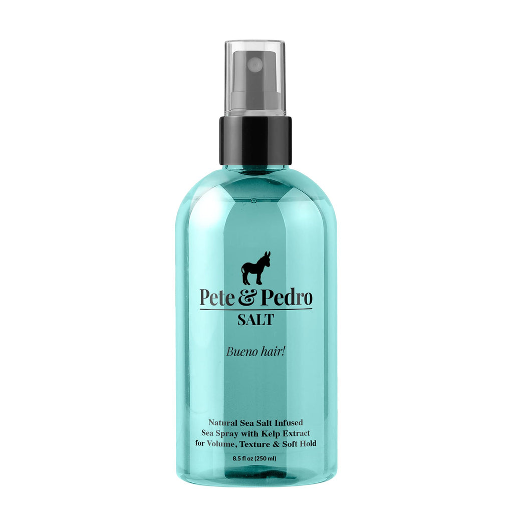 Pete & Pedro Natural Sea Salt Spray For Hair Adds Volume & Texture, 8.5 oz | Sea Salt Spray For Men & Women Adds Instant Volume, Texture, Thickness, Beach Waves, Light Hold, And Fuller Looking Hair