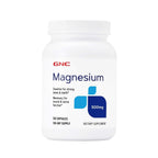 GNC Magnesium 500mg, Supports Strong Bones & Teeth, 120 Capsules