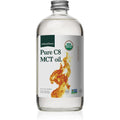 Natural Force Organic Pure C8 MCT Oil – Liquid MCT Oil in Glass Bottle Container – Concentrated Caprylic Acid – Keto, Paleo, Kosher, Vegan & Non-GMO – Lab Tested for Quality and Purity, 16 Ounce