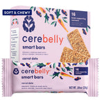 Cerebelly Organic Toddler Snack Bars, Carrot Date Smart Bars, 16 Brain-Supporting Nutrients, No Added Sugar, Gluten Free, Nut Free, Kids Snacks, 5 Pack