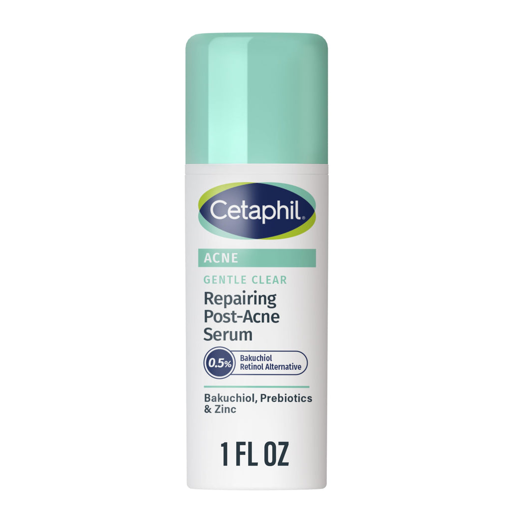 Buy now CETAPHIL Gentle Clear Repairing Post-Acne Serum, Retinol Alternative, Oil Free Serum for Sensitive Skin, 1 Fl Oz, Bakuchiol, Improves Skin Tone & Post-acne Marks, Dermatologist Recommended Brand at indiglob india
