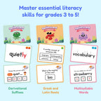The Fidget Game SquishyLand Expansion Card Packs, Grades 3 to 5
