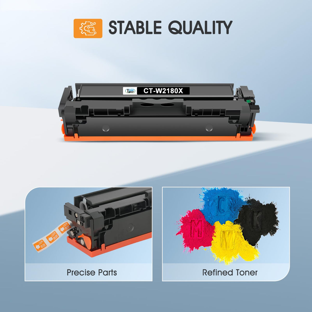 218X Toner Cartridges 4 Pack for HP 218 218A W2180X 3301fdw 3201dw 3301sdw