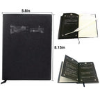 4 PCS Set Notebook Anime Cosplay Japan Anime Theme Writing Journal, Feather Pen, L Necklace & Book Chain Anime Accessories