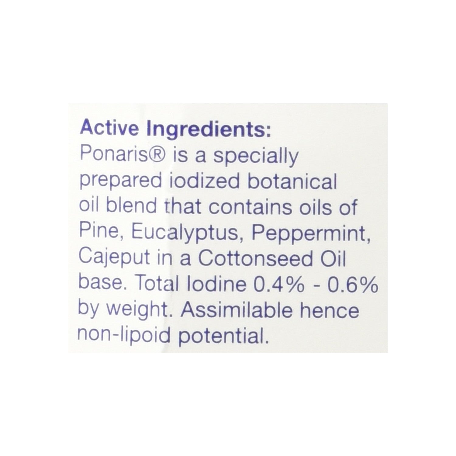 Buy now Ponaris Nasal Emollient 1 oz at indiglob india