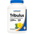 Nutricost Tribulus Terrestris Extract 1500mg, 240 Capsules, 45% Saponins | 120 Servings, Gluten Free, GMO-Free