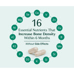 ALGAECAL Bone Builder Pack, Calcium + Strontium for Bone Density, 1 Month | Plant calcium (720mg) plus strontium, D3 (1600IU), K2 (100mg), magnesium (350mg) & 16 nutrients for bone density support.