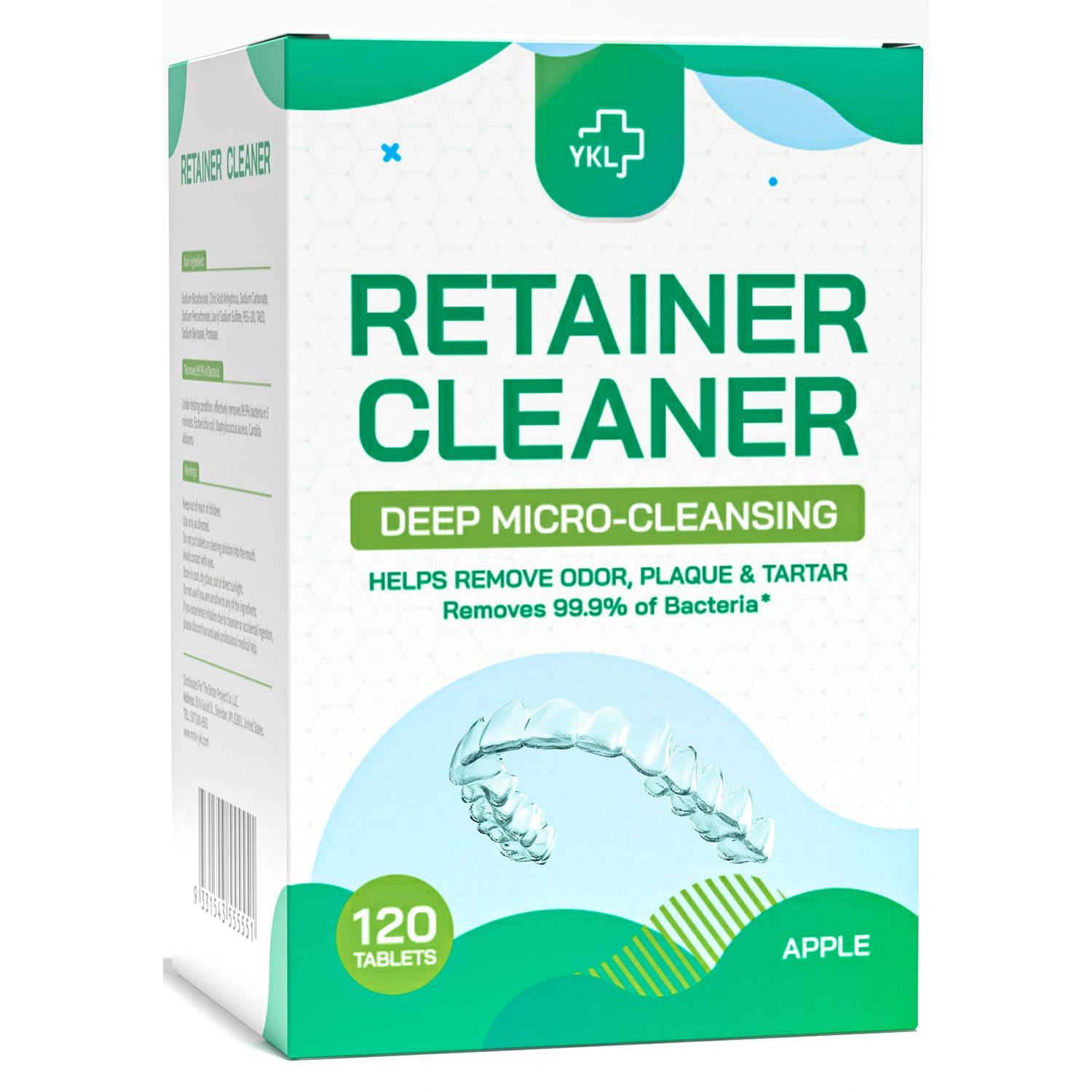 Buy now Retainer & Denture Cleaner Tablets - 4 Months Supply (120 pcs) Dental Retainers for Aligner - Mouth & Night Guards - False Teeth Whitening - Removes Odor & Plaque (120 Pcs) 120 Count(Pack of 1) at indiglob india