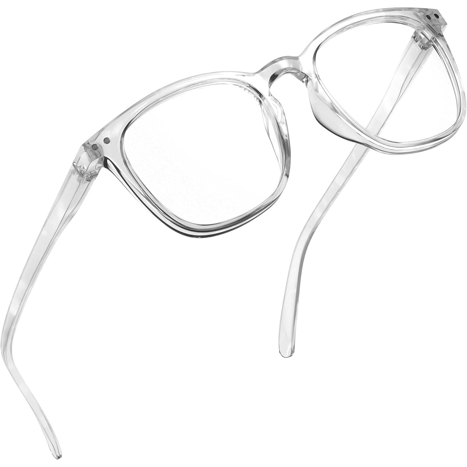 Buy now grinderPUNCH High Magnification Strong Power Readers Glasses | Available in +4.00 +4.50 +5.00 +6.00 | 4.5 Clear at indiglob india