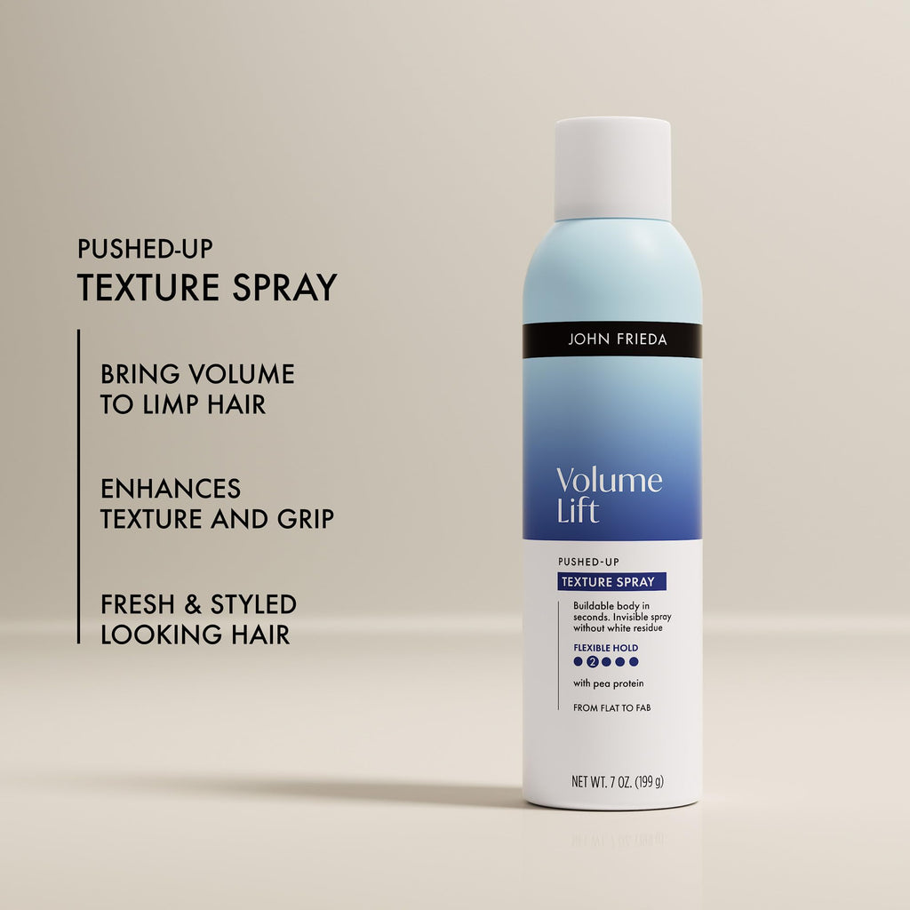 John Frieda Volume Lift Dry Texturizing Spray for Fine Hair, 7 oz
