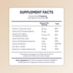 Moerie Ultimate Hair Boost Supplements for Women & Men - Hair, Skin, Nails Vitamins with Biotin & Minerals for Hair Health - Thicker Hair - 60 Capsules