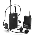 Buy now FIFINE Wireless Microphone System, Wireless Microphone set with Headset and Lavalier Lapel Mics, Beltpack Transmitter and Receiver,Ideal for Teaching, Preaching and Public Speaking Applications-K037B at indiglob india