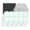 Buy now EGINO 120 Pack Double-Sided Adhesive Tape for Acoustic Soundproofing Foam Panels Strong Pad Mounting, Heavy Duty Wall Adhesive Squares 120 at indiglob india