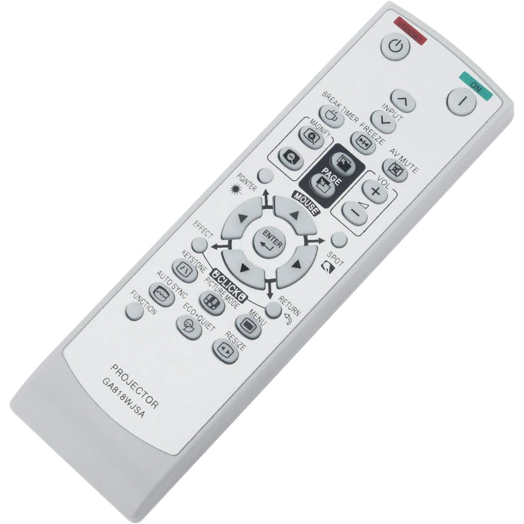Buy now WINFLIKE GA818WJSA Replacement Remote Control fit for Sharp MUTIMEDIA Projector XR-55S XR-55X XR-50S Notevision XR-55X at indiglob india