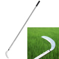 YEELOR Weeding Sickle, 51-Inch Adjustable Long Handle