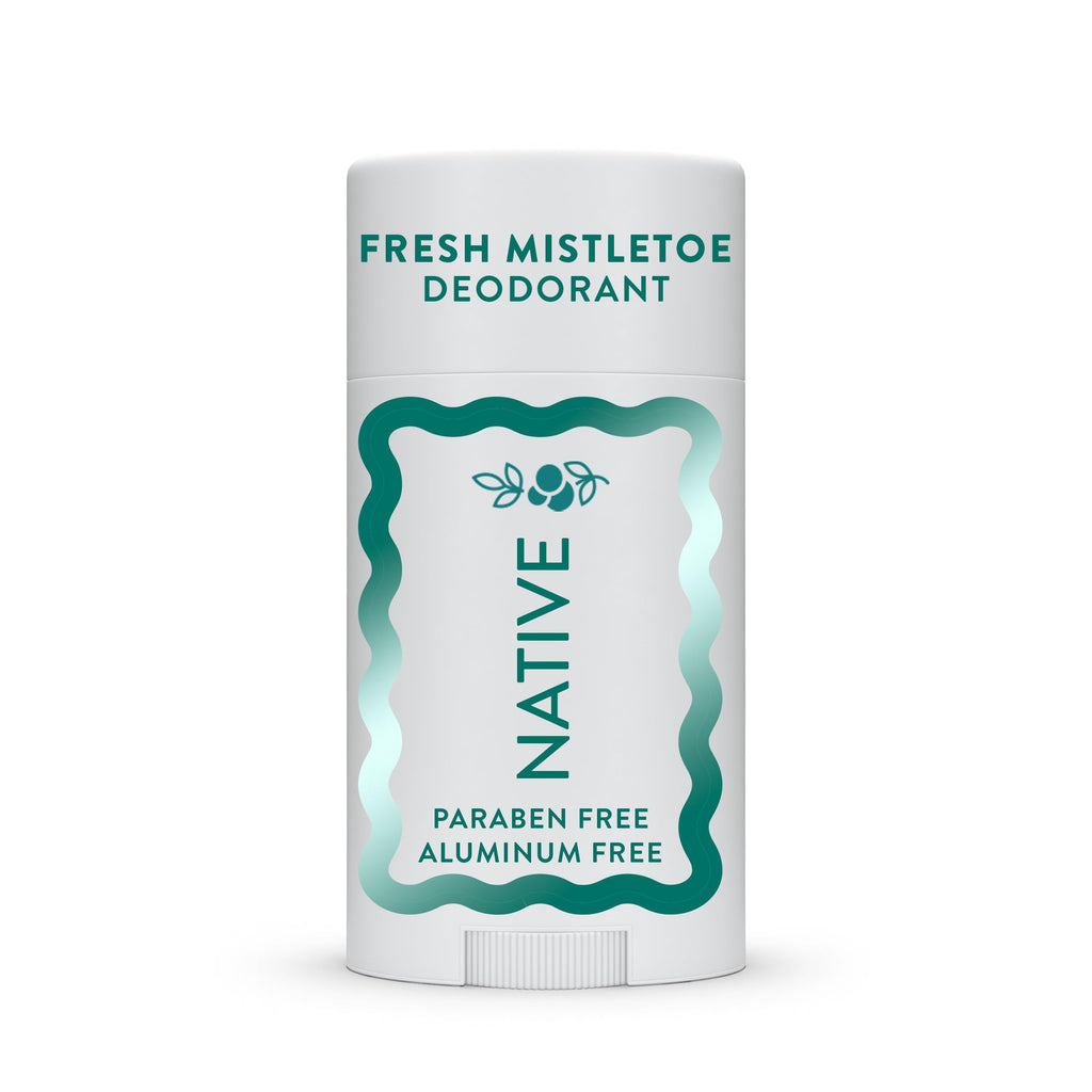 Buy now Native Deodorant, Holiday Edition, Fresh Mistletoe Scent, Contains Naturally Derived Ingredients, 72 Hour Odor Control | Deodorant for Women and Men, Aluminum Free with Baking Soda at indiglob india